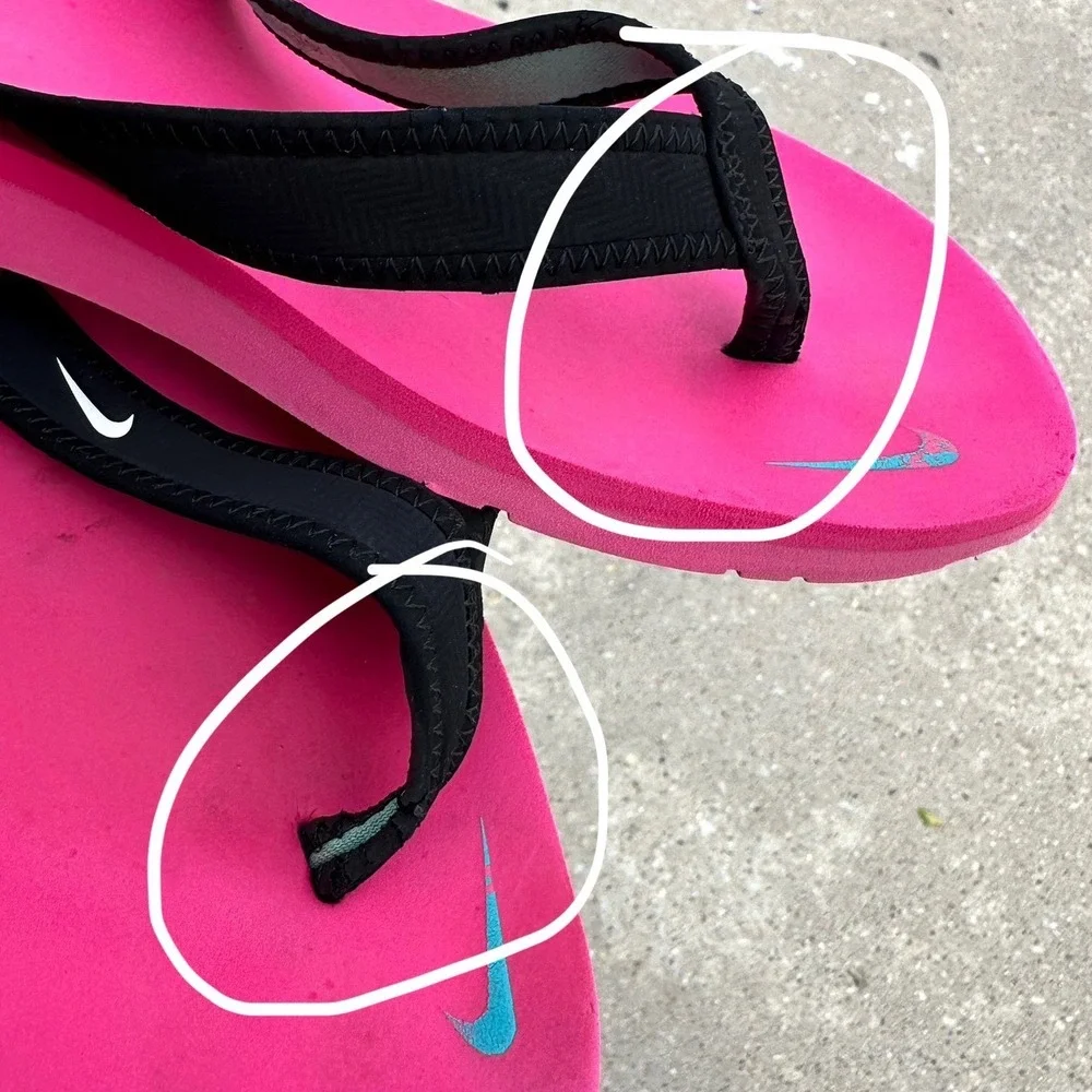Nike Ultra Celso Girl Thong Women's Sandals Size 9 Pink